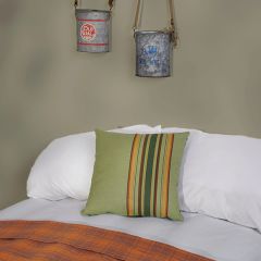 Lakeside Lodge Stripe Accent Pillow
