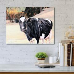 Landscape With Cow Wall Art