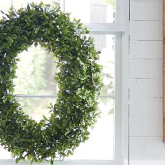 Large Oval Boxwood Wreath
