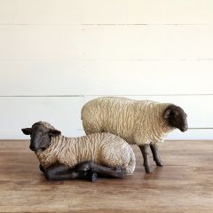 Large Sheep Figurine One Of Each