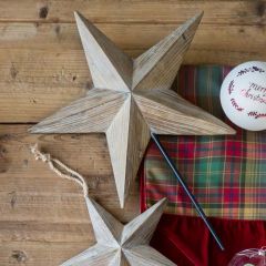 Wood Star Tree Topper