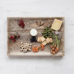 Laser Etched Charcuterie Serving Board