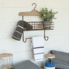 Laundry Room Wall Rack