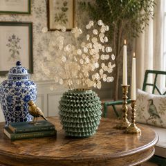 Layered Ruffles Floral Vase