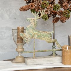 Leaping Deer Tabletop Decor