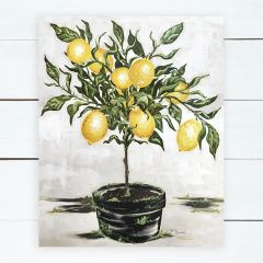 Lemon Topiary Wall Art