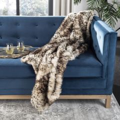 Leopard Print Posh Throw Blanket