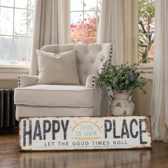 Let The Good Times Roll Metal Wall Sign