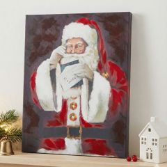 Letters To Santa Canvas Wall Art