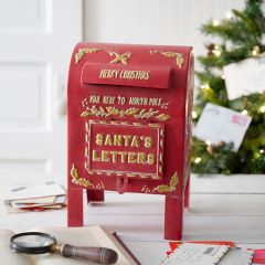 Letters To Santa Tabletop Mailbox