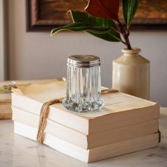 Lidded Glass Vanity Jar