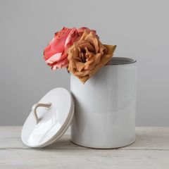 Lidded Stoneware Canister