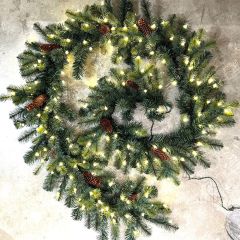 Lighted Carolina Spruce Garland