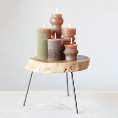 Live Edge Wood Slab Riser