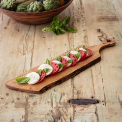 Live Edge Wooden Farmhouse Baguette Board