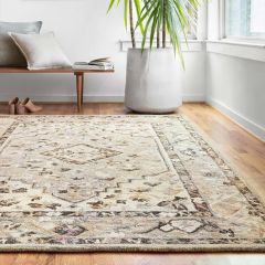 Loloi II Beatty Collection Grey/Ivory Rug