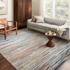 Loloi II BIA-08 Pebble/Multi Area Rug
