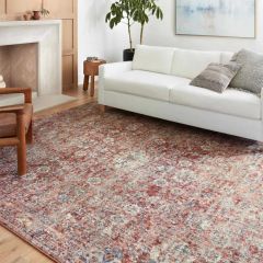 Loloi II Cassandra Collection Rust/Ivory Area Rug