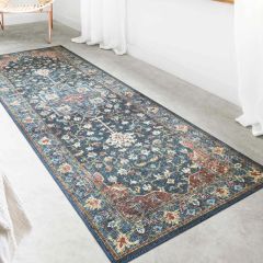 Loloi II Skye Collection Denim/Brick Area Rug