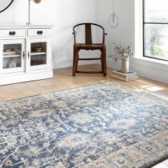 Loloi Teagan Collection Denim/Pebble