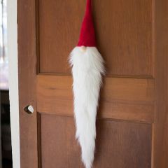 Long Beard Santa Door Hanger