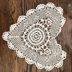 Loving Heart Doily