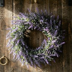 Lush Lavender Decorative Wreath