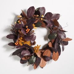 Magnolia Harvest Wreath