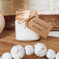 Magnolia Peony Jar Candle
