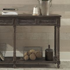 Mahogany Wood Console Table