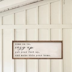 Make This Your Home White Wall Art