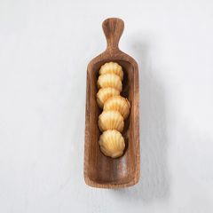 Mango Wood Serving Bowl With Handle