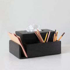 Mango Wood Tissue Box Caddy