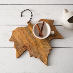 Maple Leaf Shaped Cutting Board