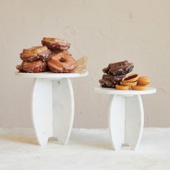 Marble Pedestal Display Stand