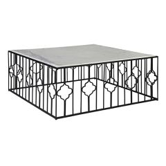 Marble Top Square Coffee Table
