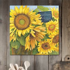 Market Sunflower Wall Art