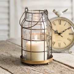 Mason Jar Candle Lantern