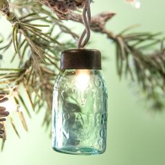 Mason Jar Christmas Light Bulb Cover Set of 6