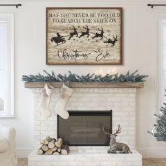 May You Never Be Too Old Canvas Wall Art