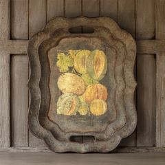 Melon Print Serving Tray
