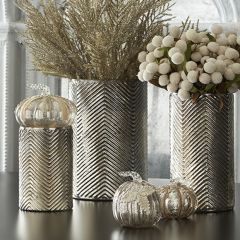 Mercury Glass Pumpkin