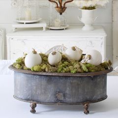 Metal Centerpiece Planter Set of 2