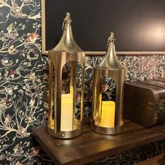 Metal Cylinder Lantern