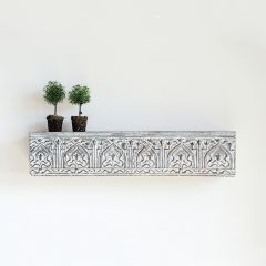 Metal Distressed Wall Shelf