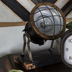 Retro Metal Spotlight