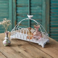 Metal Songbird Candle Basket