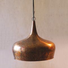 Metal Tear Drop Pendant Light