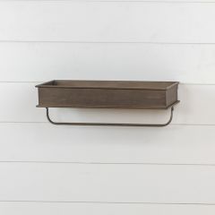 Metal Wall Box With Towel Bar