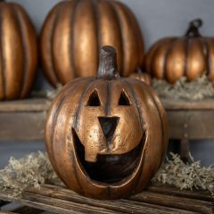 Metallic Big Mouth Jack O Lantern 11.5 Inch